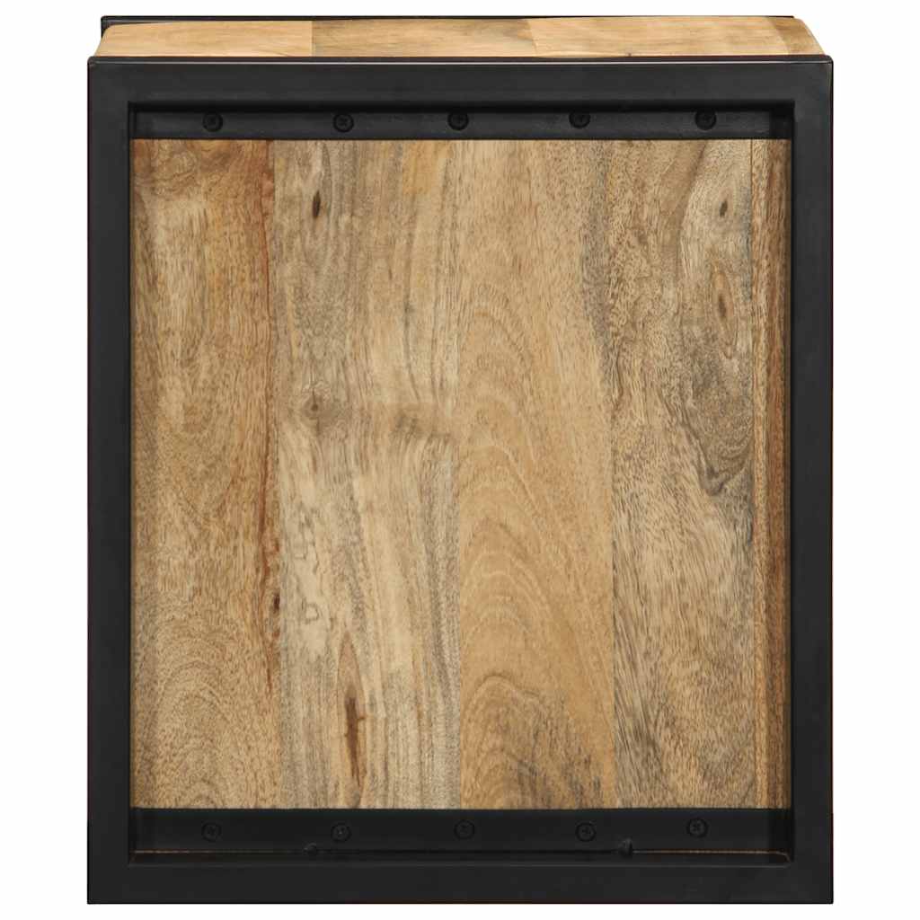 vidaXL Szafka nocna 40x35x40 cm lite drewno surowe mango