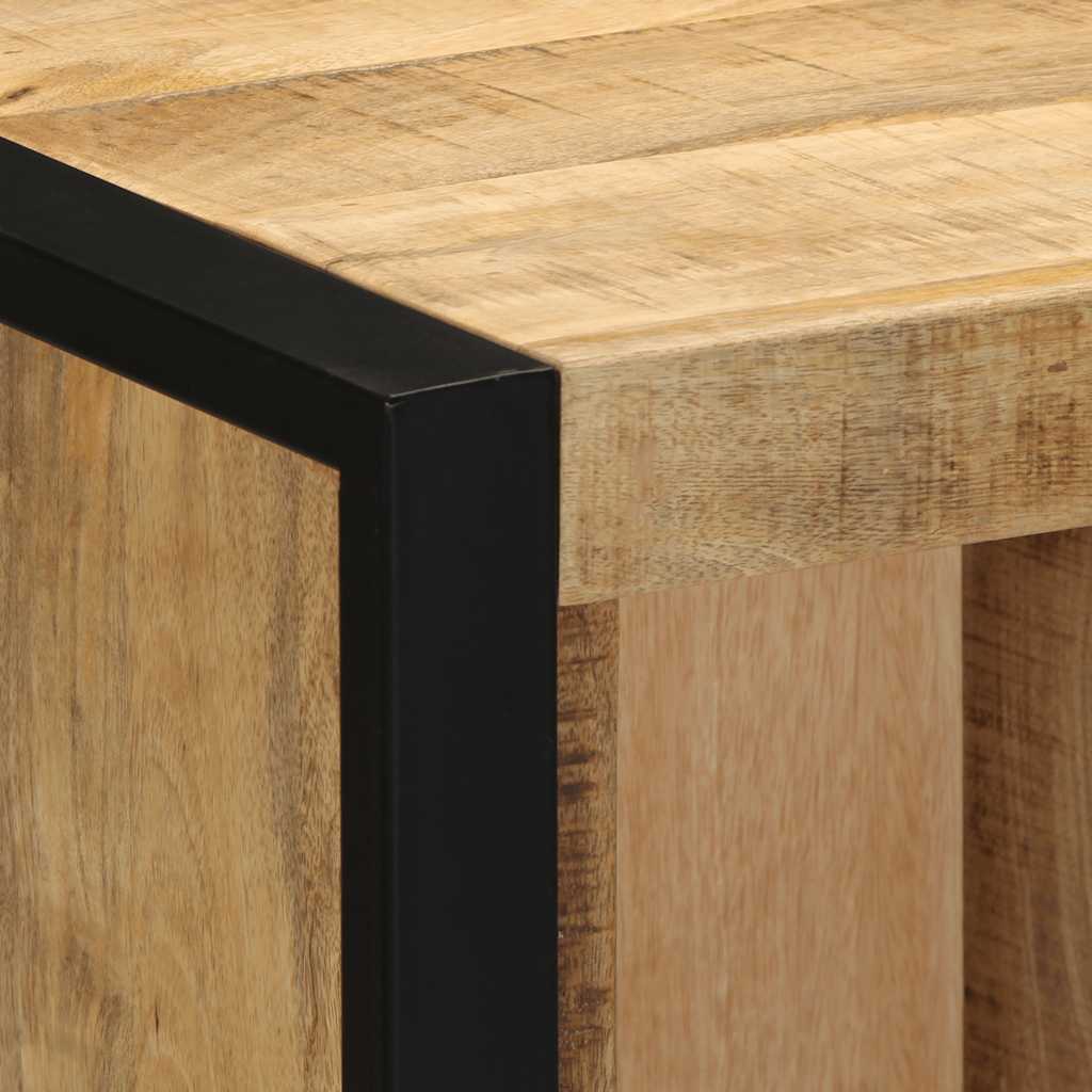 vidaXL Szafka nocna 40x35x40 cm lite drewno surowe mango