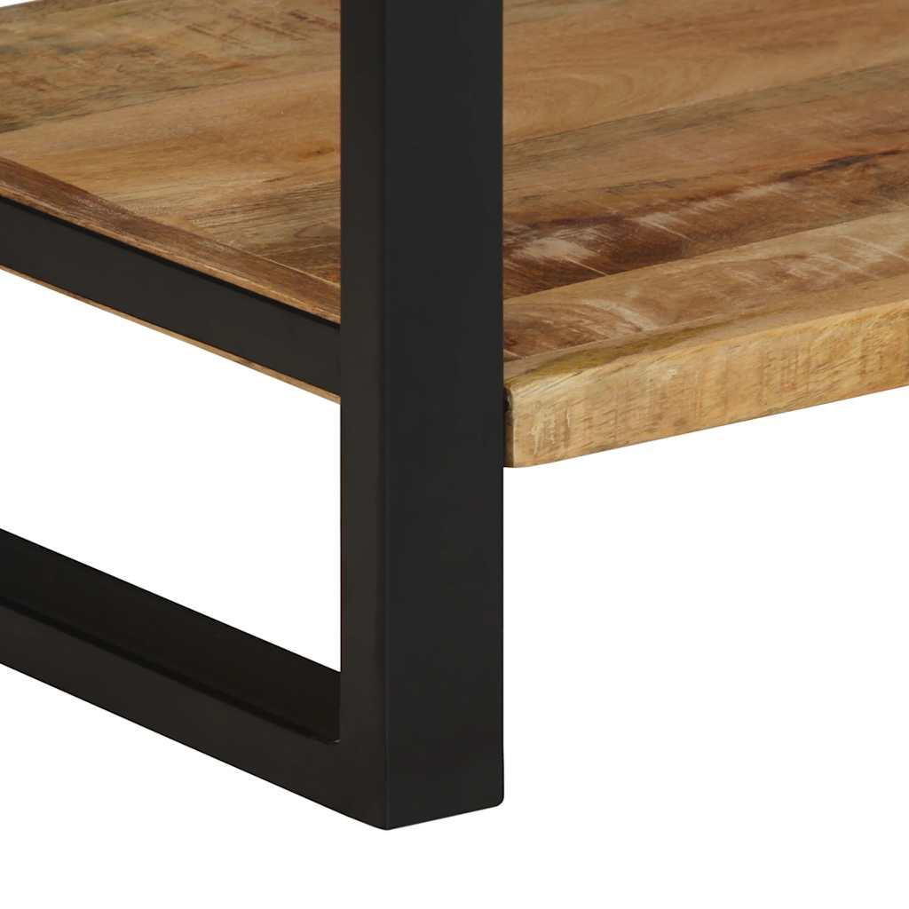 vidaXL Wieszak na ubrania 80x40x190 cm lite drewno surowe mango