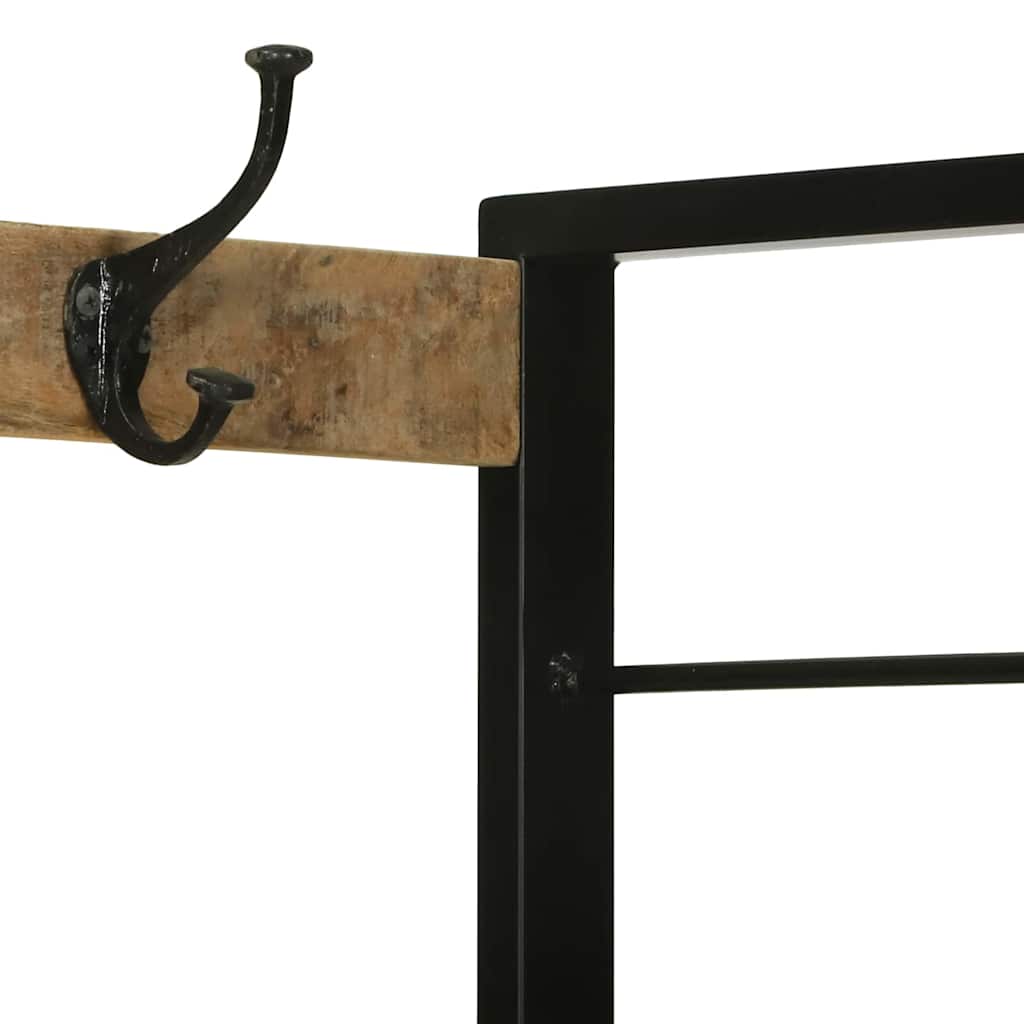 vidaXL Wieszak na Ubrania Brązowy 110 x 40 x 179 cm Lite drewno mango