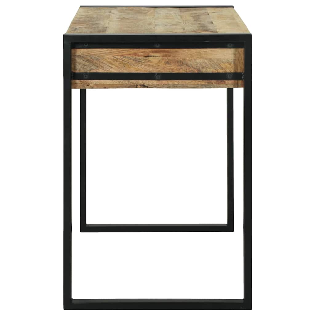 vidaXL Toaletka z półką Brązowy 100 x 50 x 75 cm Lite drewno mango