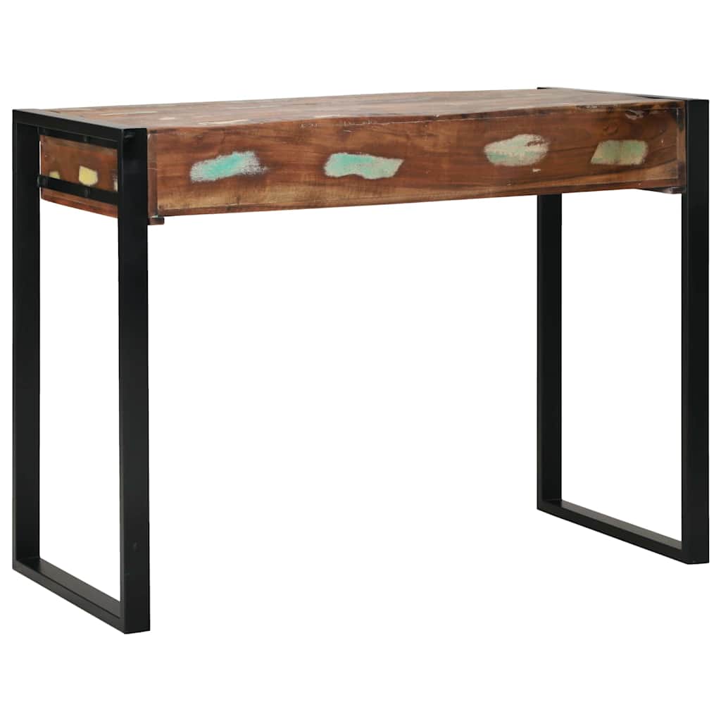 vidaXL Toaletka Wielokolorowe 100 x 50 x 75 cm Lite drewno z odzysku