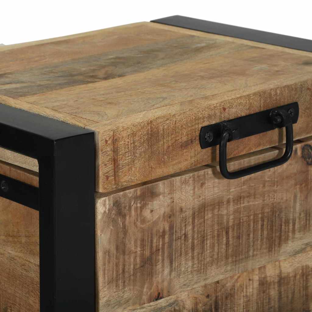 vidaXL Skrzynie do przechowywania 40 x 30 x 30 cm Lite drewno mango