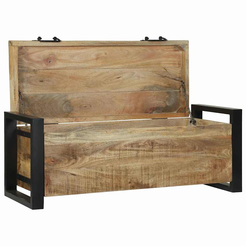 vidaXL Skrzynie do przechowywania 80 x 30 x 30 cm Lite drewno mango