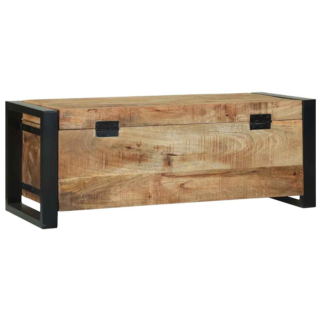 vidaXL Skrzynie do przechowywania 80 x 30 x 30 cm Lite drewno mango