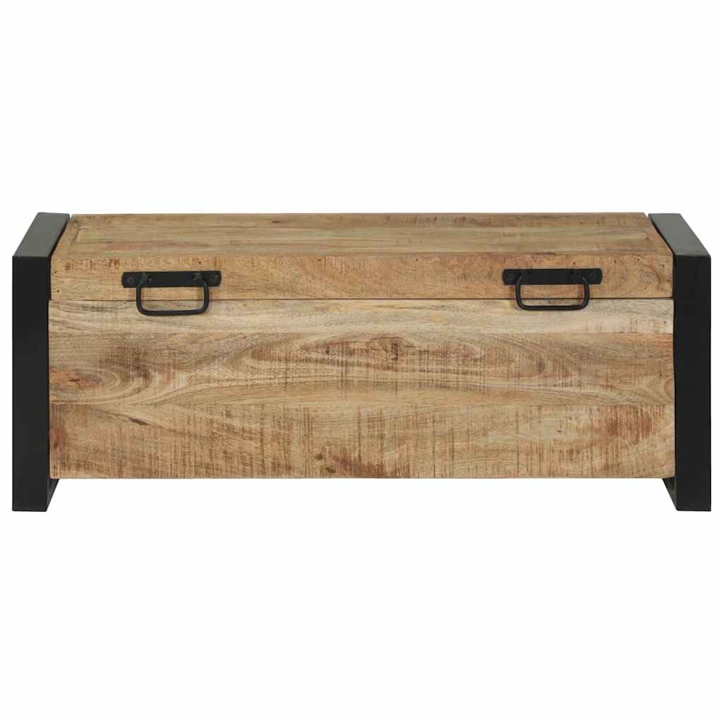 vidaXL Skrzynie do przechowywania 80 x 30 x 30 cm Lite drewno mango