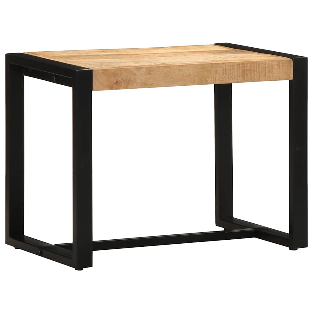 vidaXL Ławka 60x35x45 cm lite drewno surowe mango