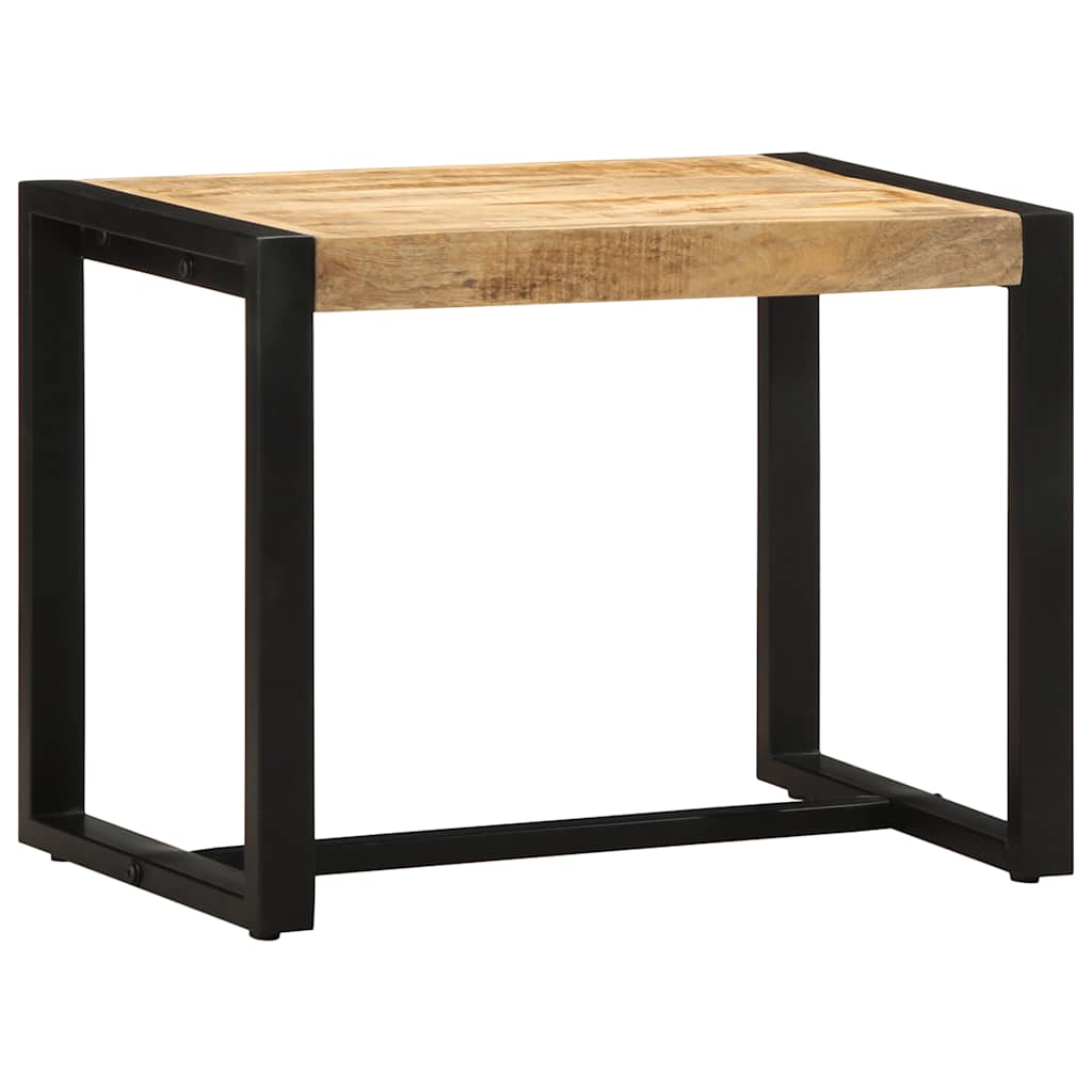 vidaXL Ławka 60x35x45 cm lite drewno surowe mango