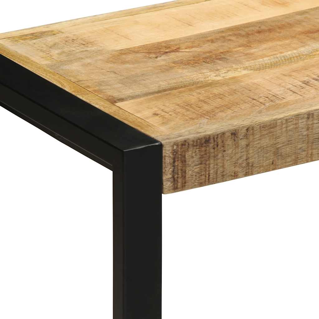 vidaXL Ławka 60x35x45 cm lite drewno surowe mango
