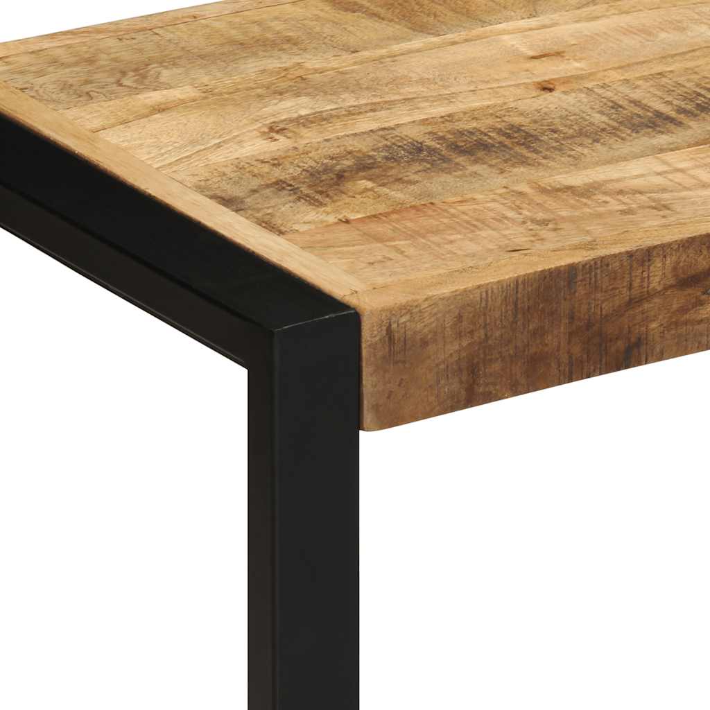 vidaXL Ławka 80x35x45 cm lite drewno surowe mango