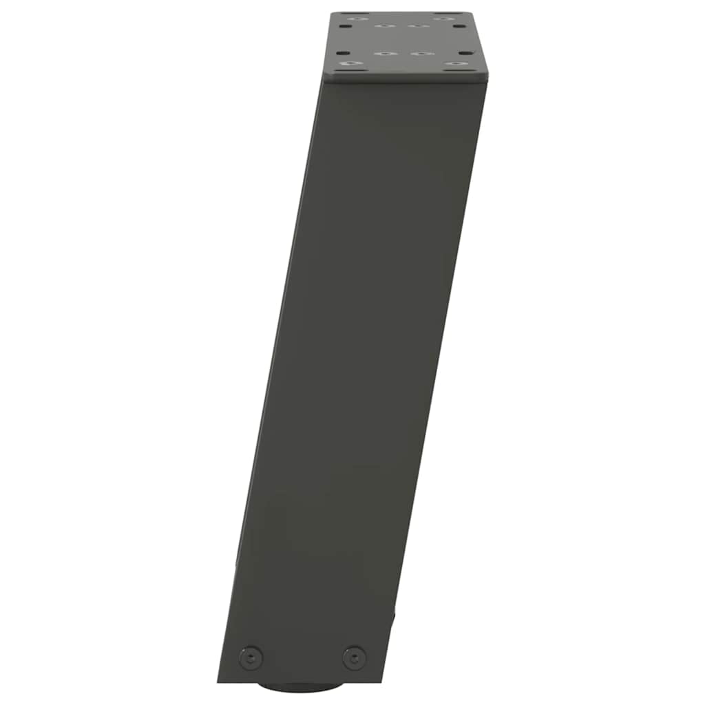 vidaXL Nogi do stolika kawowego w kształcie litery U 2 szt. Antracyt 30x(30-31) cm Stal