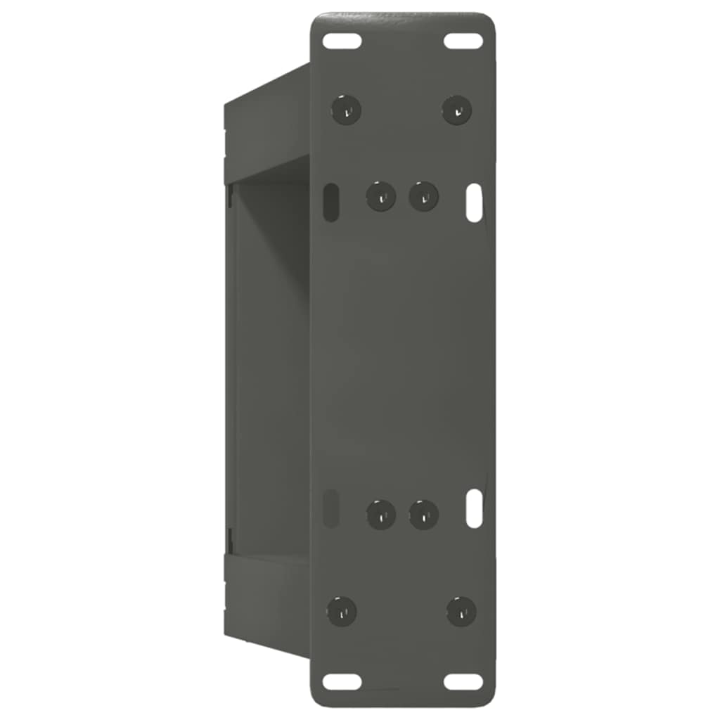 vidaXL Nogi do stolika kawowego w kształcie litery U 2 szt. Antracyt 30x(30-31) cm Stal