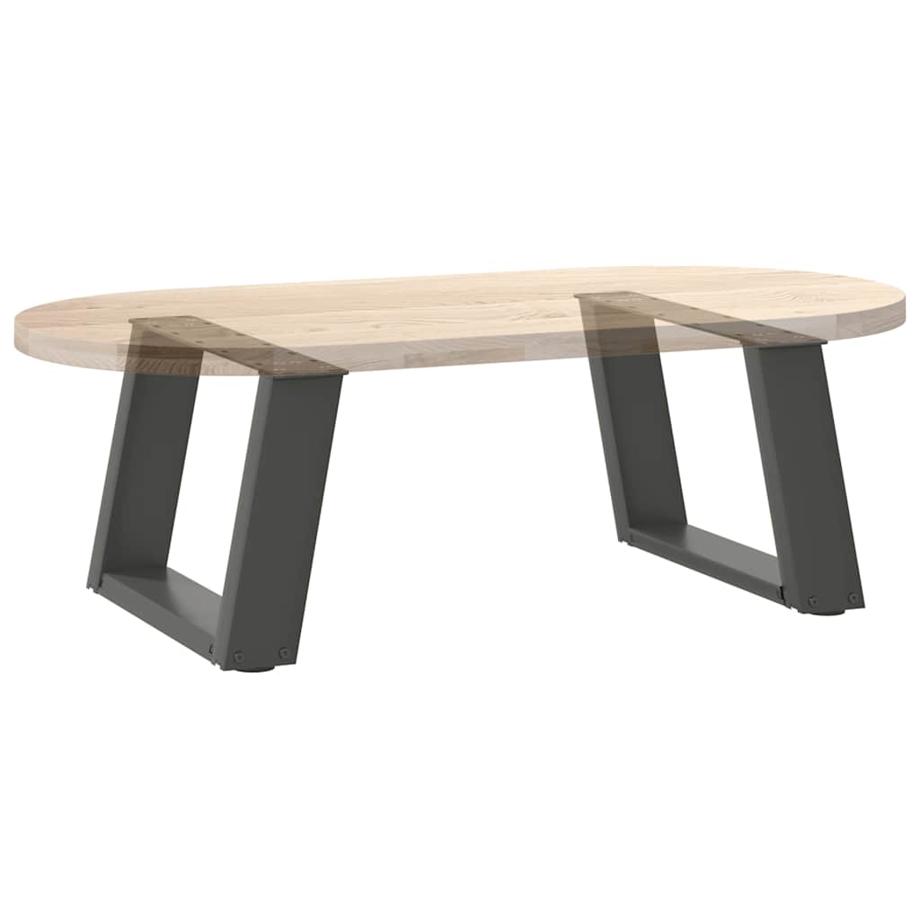 vidaXL Nogi do stolika kawowego w kształcie litery U 2 szt. Antracyt 40x(30-31) cm Stal