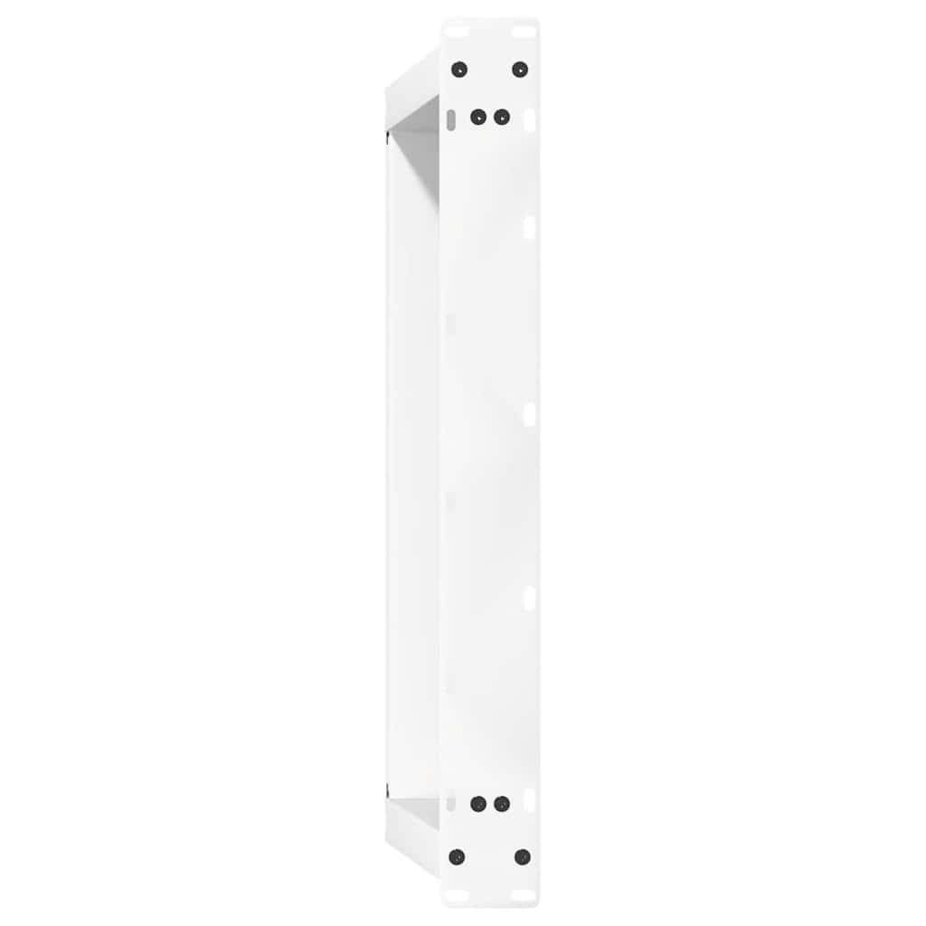 vidaXL Nogi do stolika kawowego w kształcie litery U 2 szt. Białe 60x(30-31) cm Stal