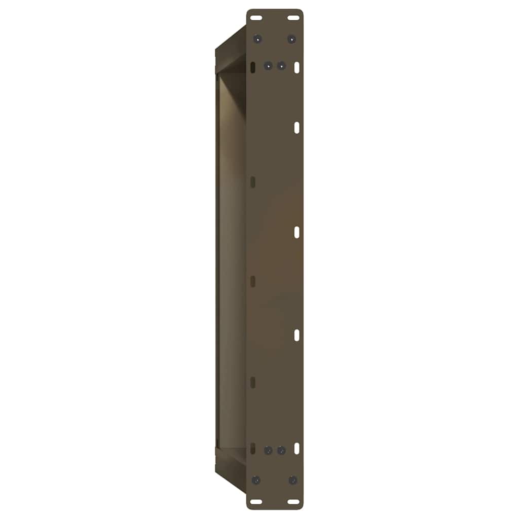 vidaXL Nogi do stolika kawowego w kształcie litery U 2 szt. Naturalna stal 60x(30-31) cm Stal