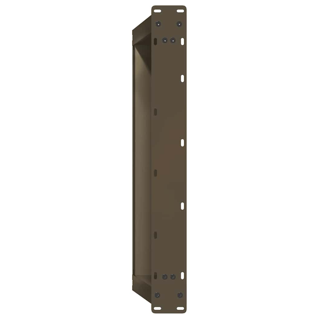vidaXL Nogi do stolika kawowego w kształcie litery U 2 szt. Naturalna stal 70x(30-31) cm Stal