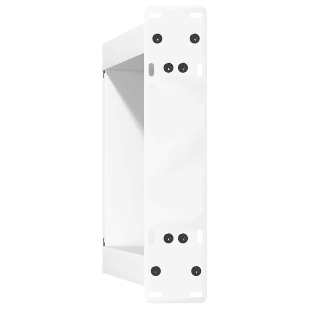 vidaXL Nogi do stolika kawowego w kształcie litery U 2 szt. Białe 28x(42-43) cm Stal