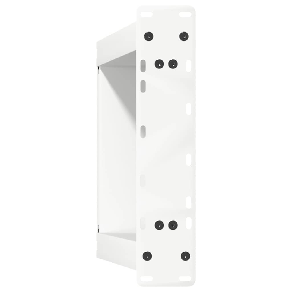 vidaXL Nogi do stolika kawowego w kształcie litery U 2 szt. Białe 38x(42-43) cm Stal