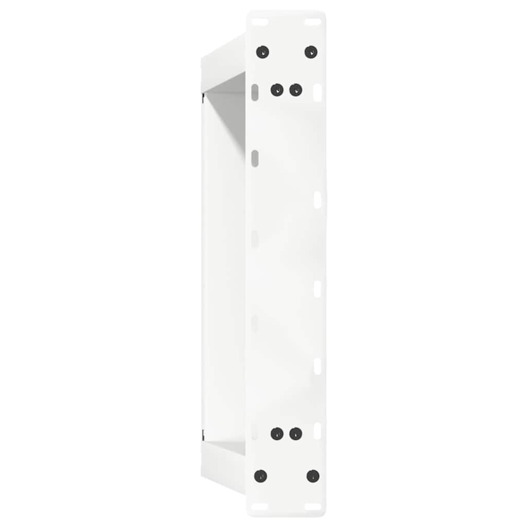 vidaXL Nogi do stolika kawowego w kształcie litery U 2 szt. Białe 50x(42-43) cm Stal
