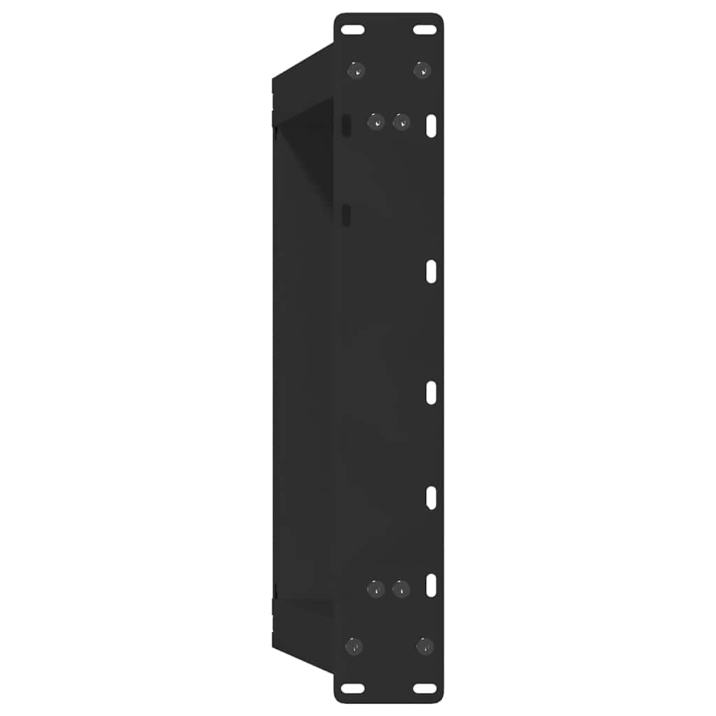 vidaXL Nogi do stolika kawowego w kształcie litery U 2 szt. Czarne 60x(42-43) cm Stal