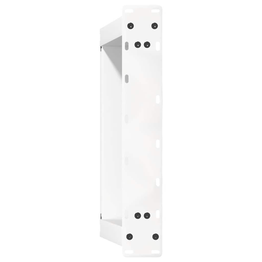 vidaXL Nogi do stolika kawowego w kształcie litery U 2 szt. Białe 70x(42-43) cm Stal