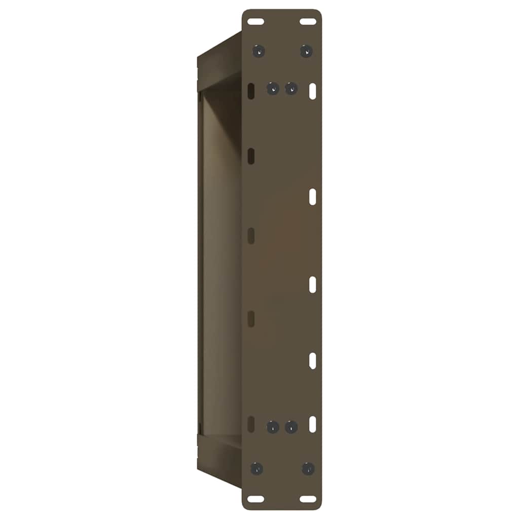 vidaXL Nogi do stolika kawowego w kształcie litery U 2 szt. Naturalna stal 70x(42-43) cm Stal