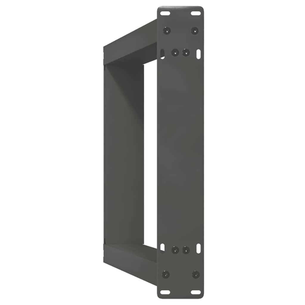 vidaXL Nogi do stołu konsolowego w kształcie litery U 2 szt. Antracyt 28x(72-73) cm Stal