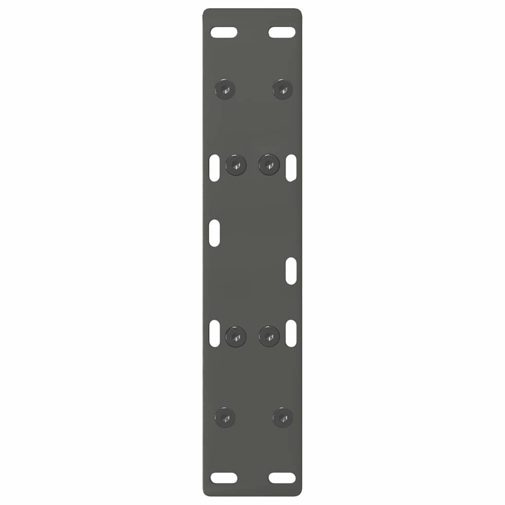 vidaXL Nogi do stolika kawowego w kształcie litery A 2 szt. Antracyt 30x(30-31) cm Stal