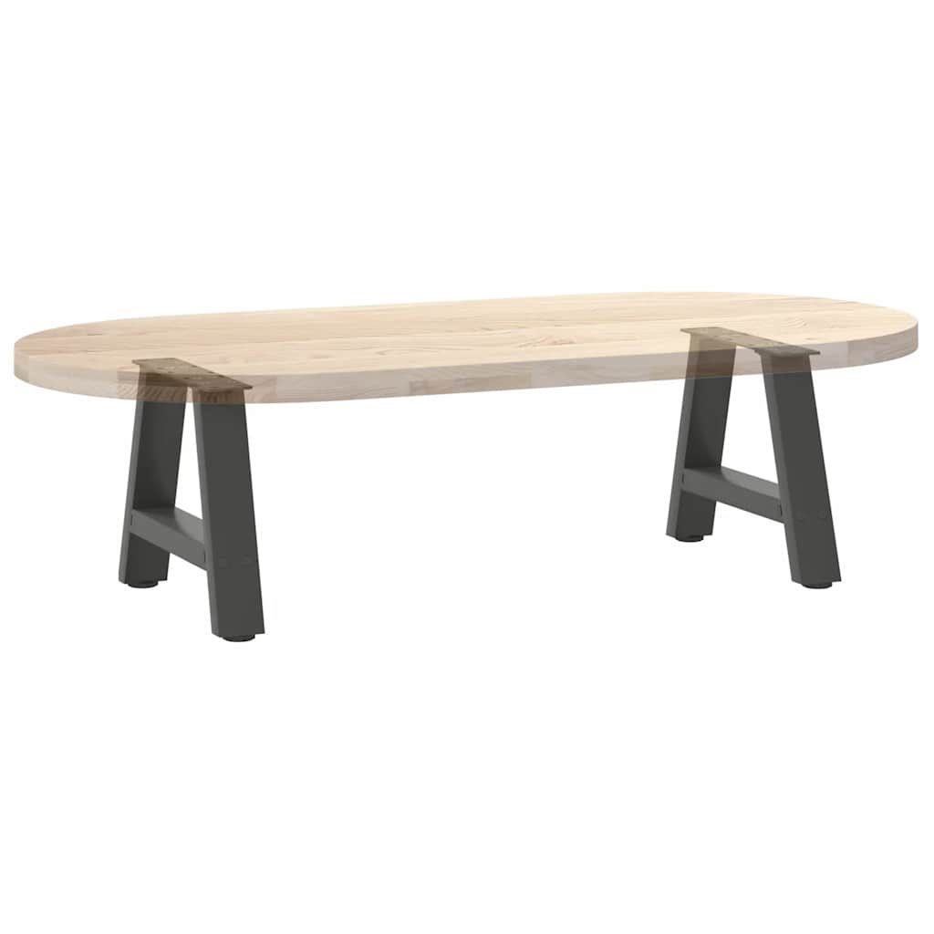 vidaXL Nogi do stolika kawowego w kształcie litery A 2 szt. Antracyt 30x(30-31) cm Stal