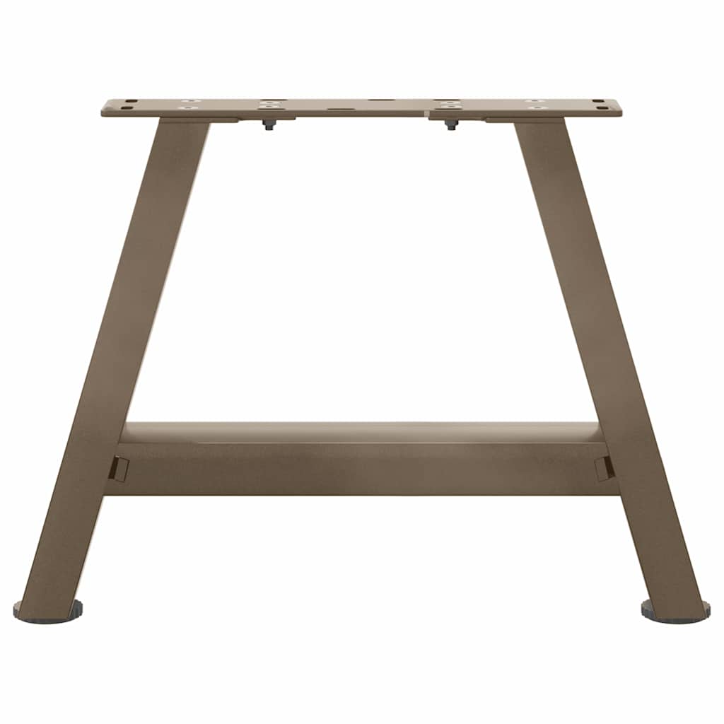 vidaXL Nogi do stolika kawowego w kształcie litery A 2 szt. 30x(30-31) cm Stal