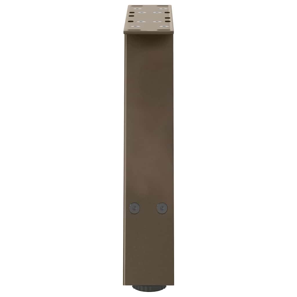 vidaXL Nogi do stolika kawowego w kształcie litery A 2 szt. 30x(30-31) cm Stal