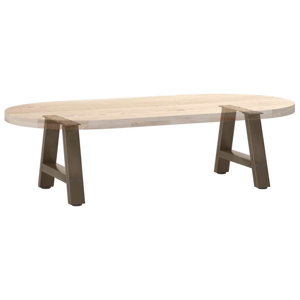 vidaXL Nogi do stolika kawowego w kształcie litery A 2 szt. 30x(30-31) cm Stal