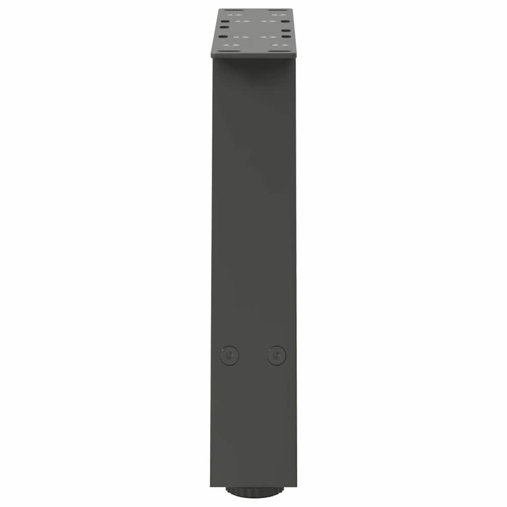 vidaXL Nogi do stolika kawowego w kształcie litery A 2 szt. Antracyt 40x(30-31) cm Stal