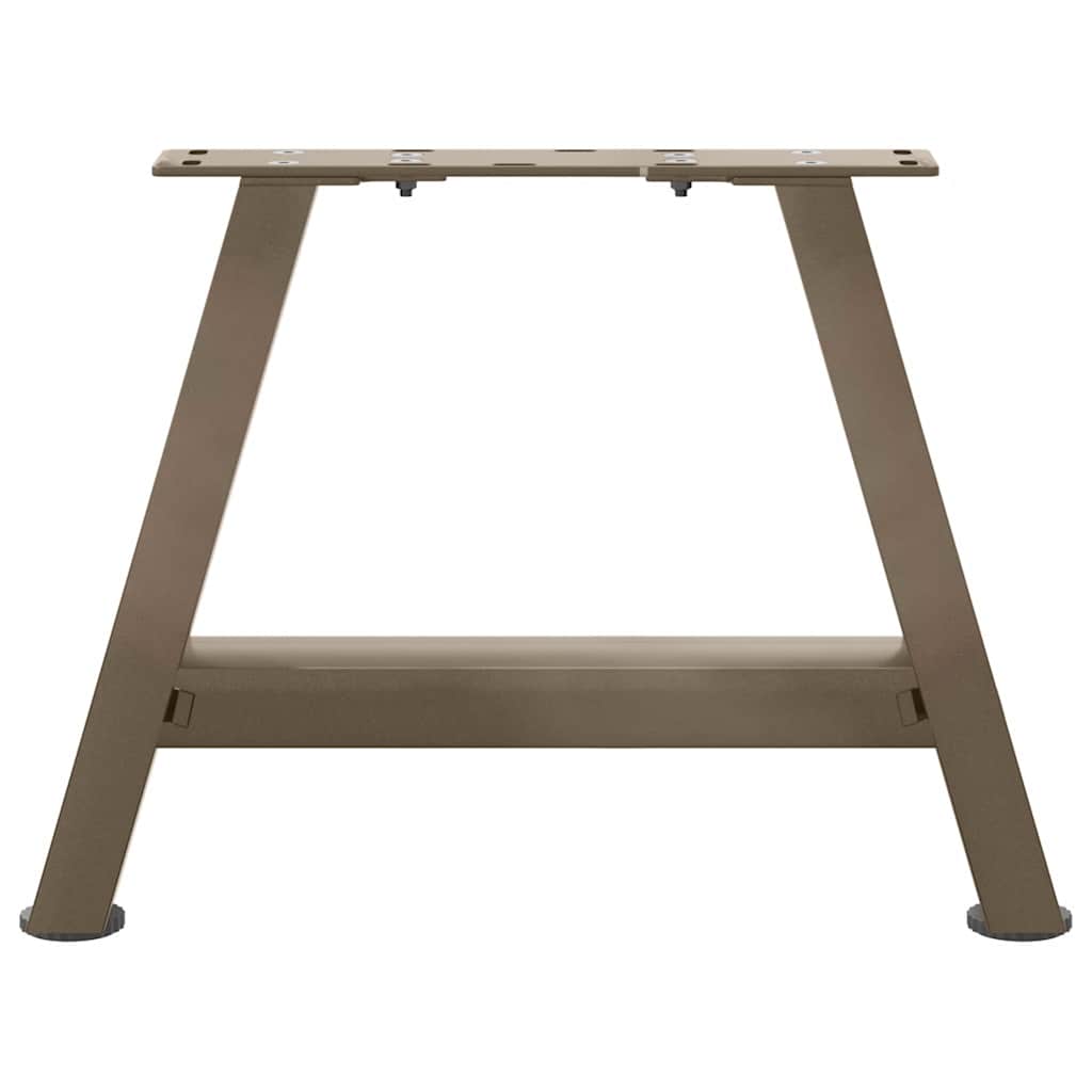 vidaXL Nogi do stolika kawowego w kształcie litery A 2 szt. 40x(30-31) cm Stal