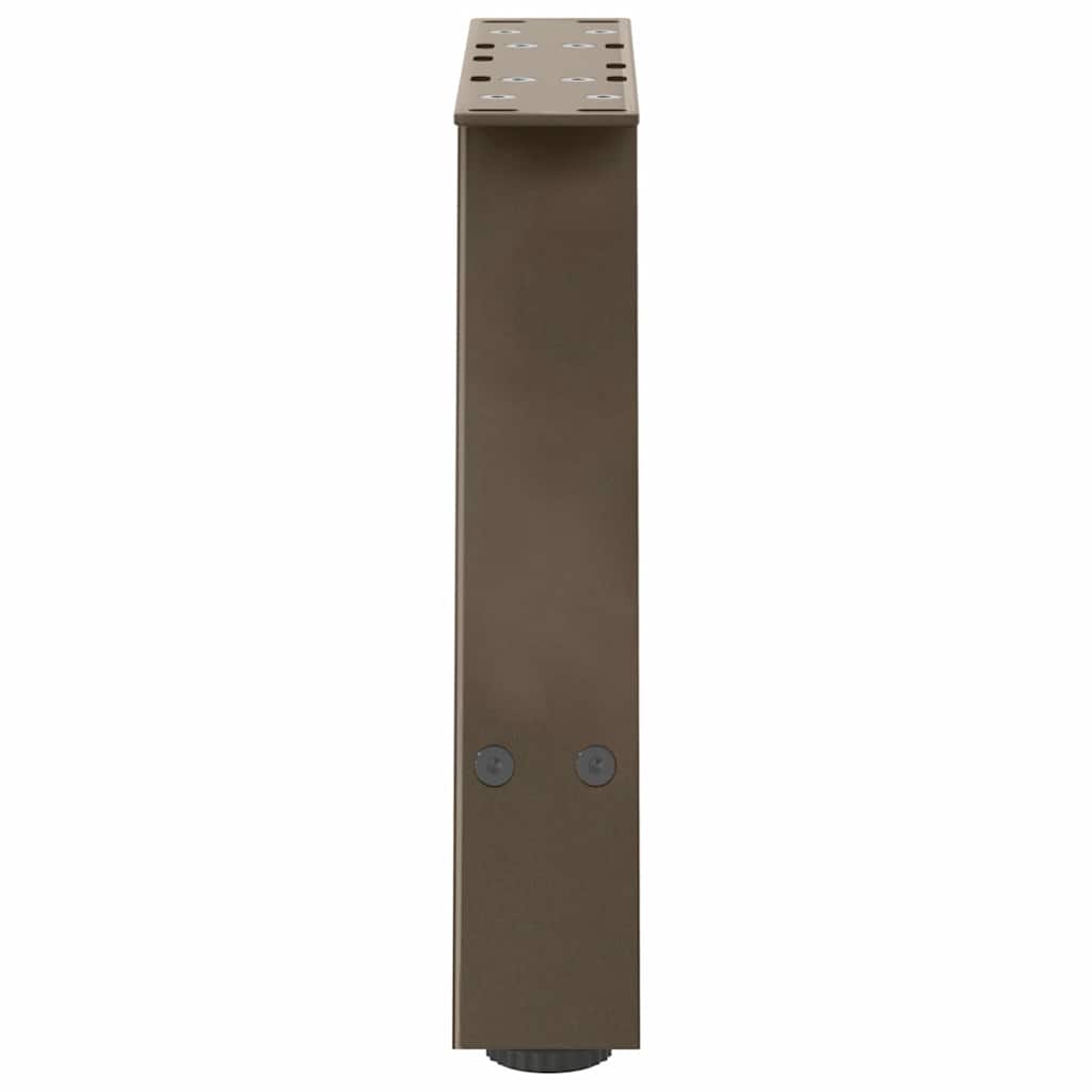 vidaXL Nogi do stolika kawowego w kształcie litery A 2 szt. 40x(30-31) cm Stal