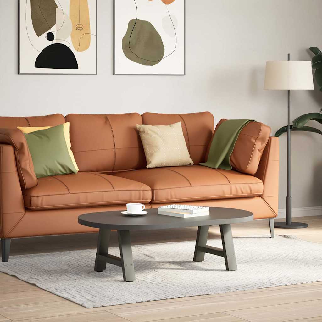 vidaXL Nogi do stolika kawowego w kształcie litery A 2 szt. Antracyt 50x(30-31) cm Stal