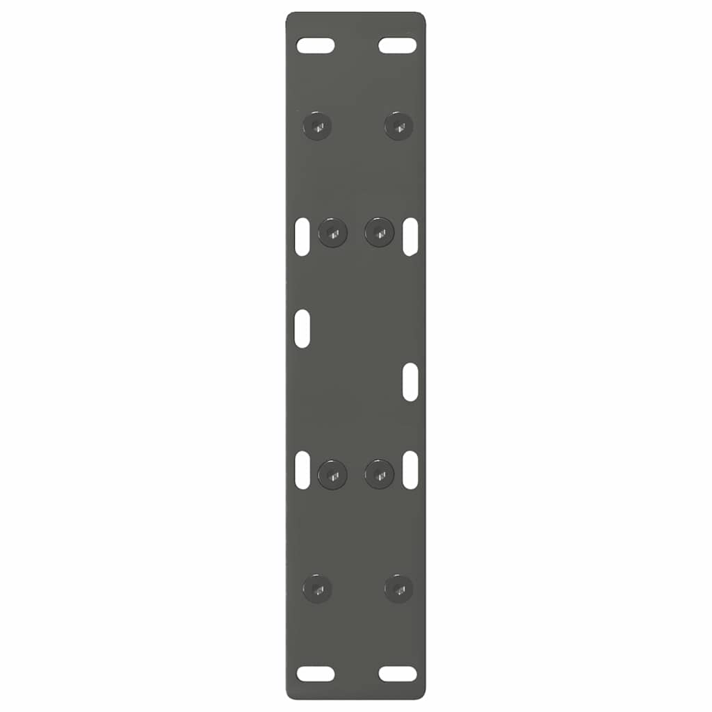 vidaXL Nogi do stolika kawowego w kształcie litery A 2 szt. Antracyt 50x(30-31) cm Stal