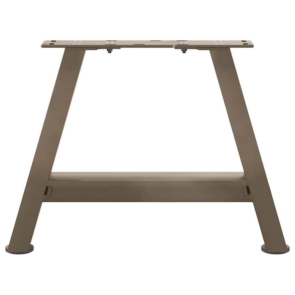 vidaXL Nogi do stolika kawowego w kształcie litery A 2 szt. 50x(30-31) cm Stal