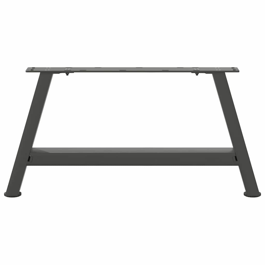 vidaXL Nogi do stolika kawowego w kształcie litery A 2 szt. Antracyt 60x(30-31) cm Stal