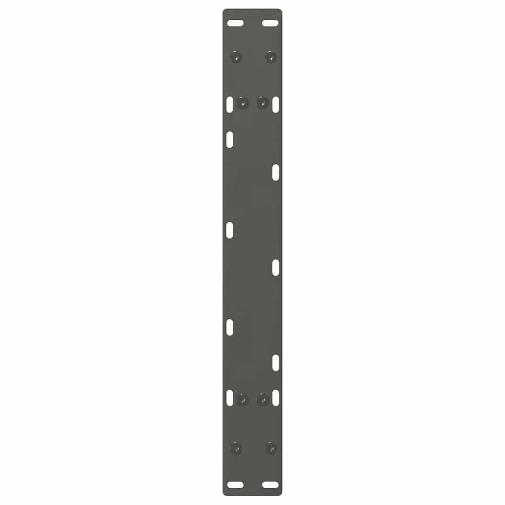 vidaXL Nogi do stolika kawowego w kształcie litery A 2 szt. Antracyt 60x(30-31) cm Stal