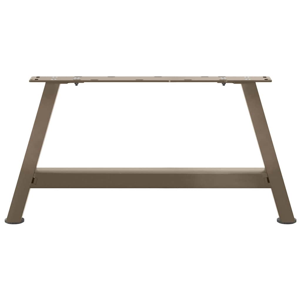 vidaXL Nogi do stolika kawowego w kształcie litery A 2 szt. 60x(30-31) cm Stal