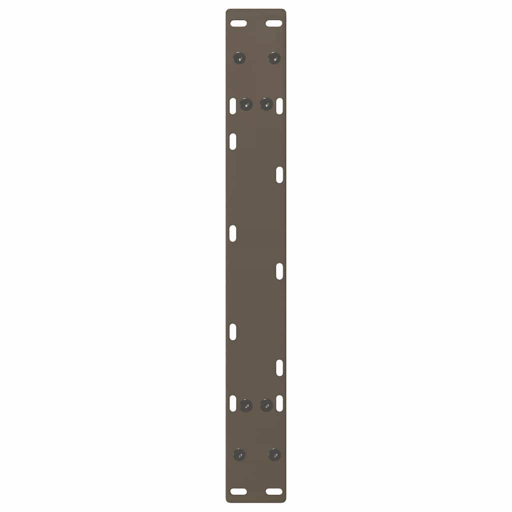 vidaXL Nogi do stolika kawowego w kształcie litery A 2 szt. 60x(30-31) cm Stal