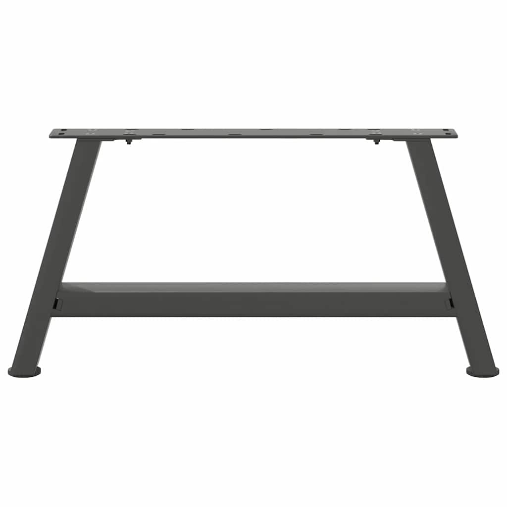 vidaXL Nogi do stolika kawowego w kształcie litery A 2 szt. Antracyt 70x(30-31) cm Stal