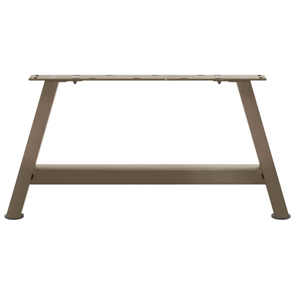 vidaXL Nogi do stolika kawowego w kształcie litery A 2 szt. 70x(30-31) cm Stal