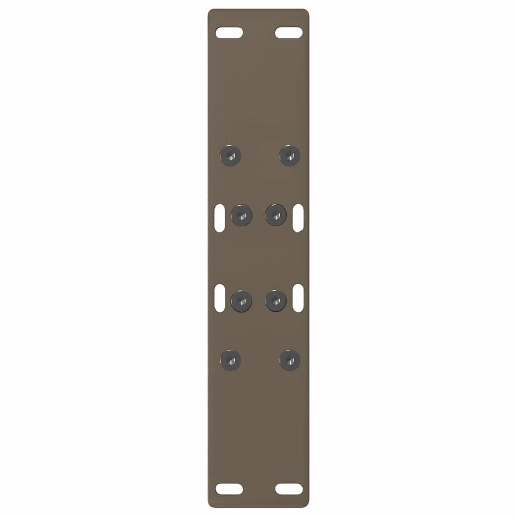 vidaXL Nogi do stolika kawowego w kształcie litery A 2 szt. 38x(42-43) cm Stal