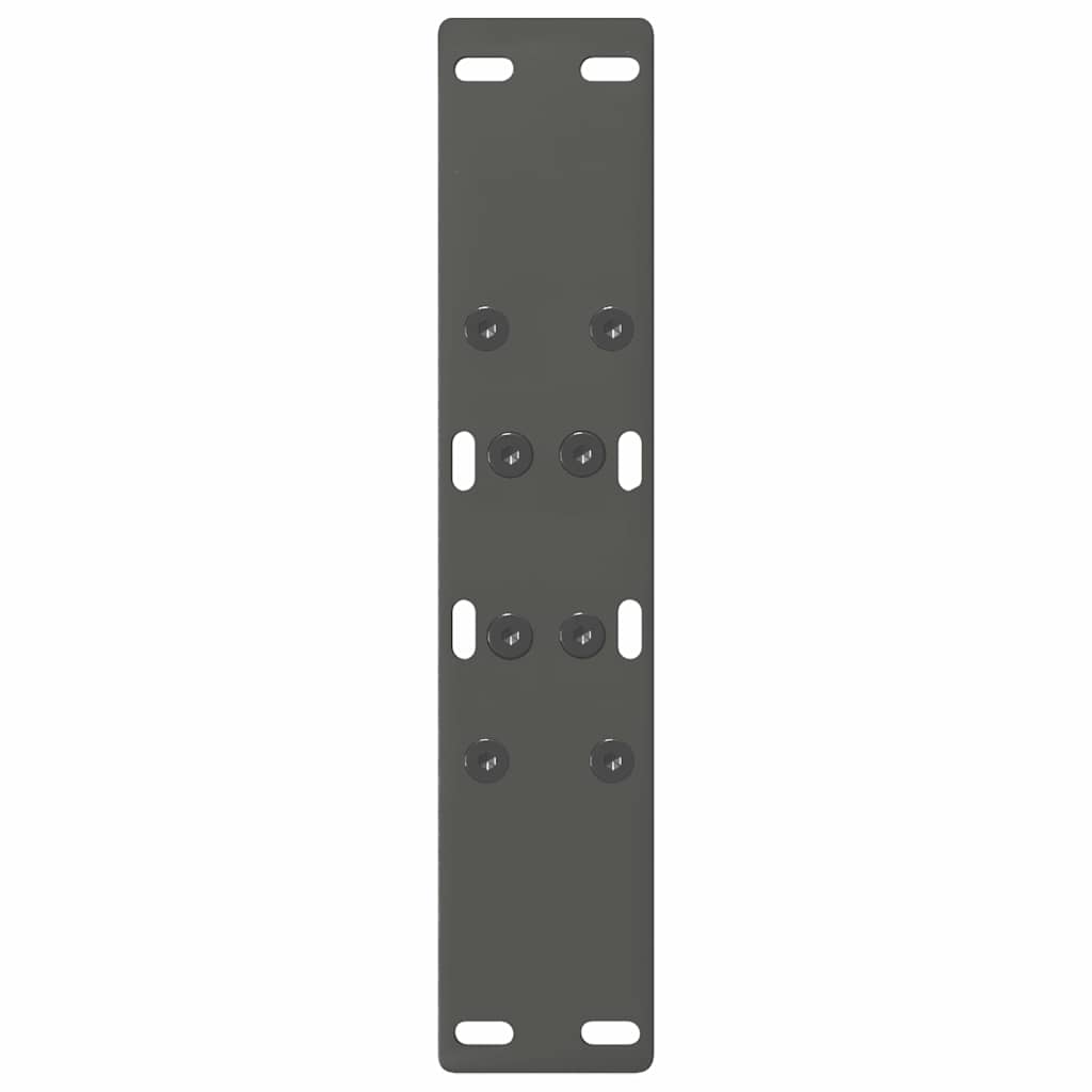 vidaXL Nogi do stolika kawowego w kształcie litery A 2 szt. Antracyt 50x(42-43) cm Stal