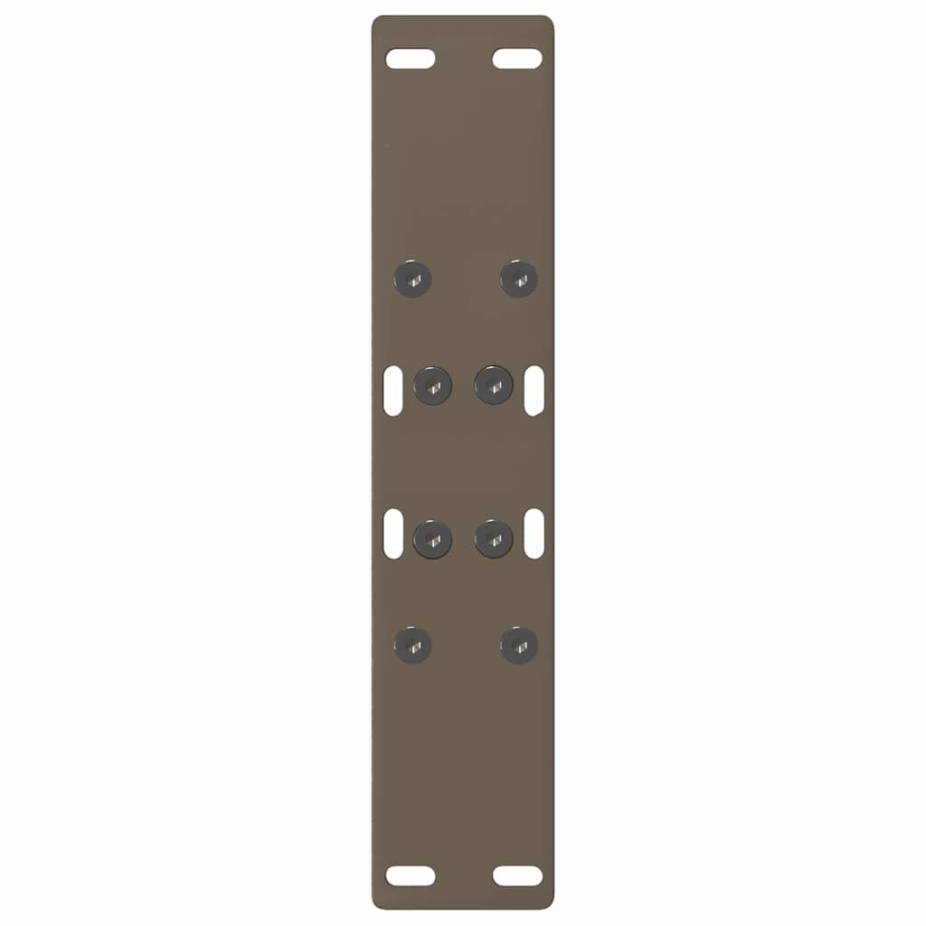 vidaXL Nogi do stolika kawowego w kształcie litery A 2 szt. 50x(42-43) cm Stal