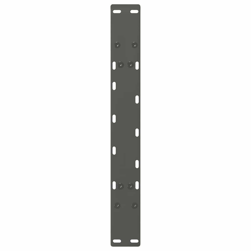 vidaXL Nogi do stolika kawowego w kształcie litery A 2 szt. Antracyt 60x(42-43) cm Stal