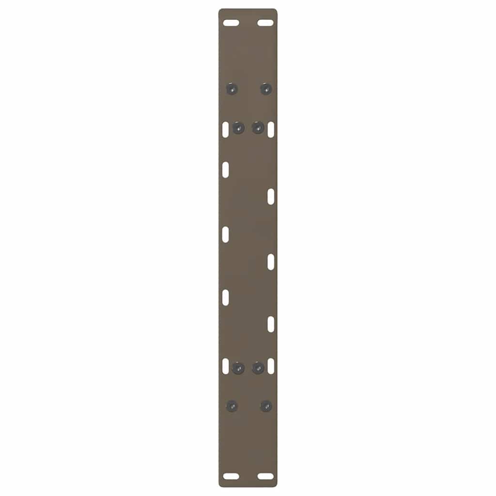 vidaXL Nogi do stolika kawowego w kształcie litery A 2 szt. 60x(42-43) cm Stal
