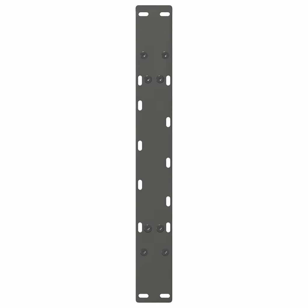 vidaXL Nogi do stolika kawowego w kształcie litery A 2 szt. Antracyt 70x(42-43) cm Stal